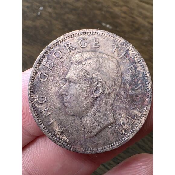 1952 New Zealand One 1 Penny Tui Bird Coin VF+ 13 - Picture 15 of 16